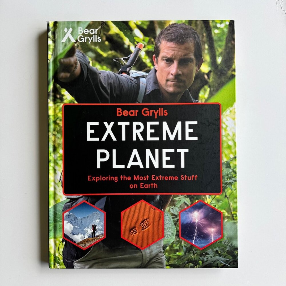 BEAR GRYLLS - EXTREME PLANET BOOK